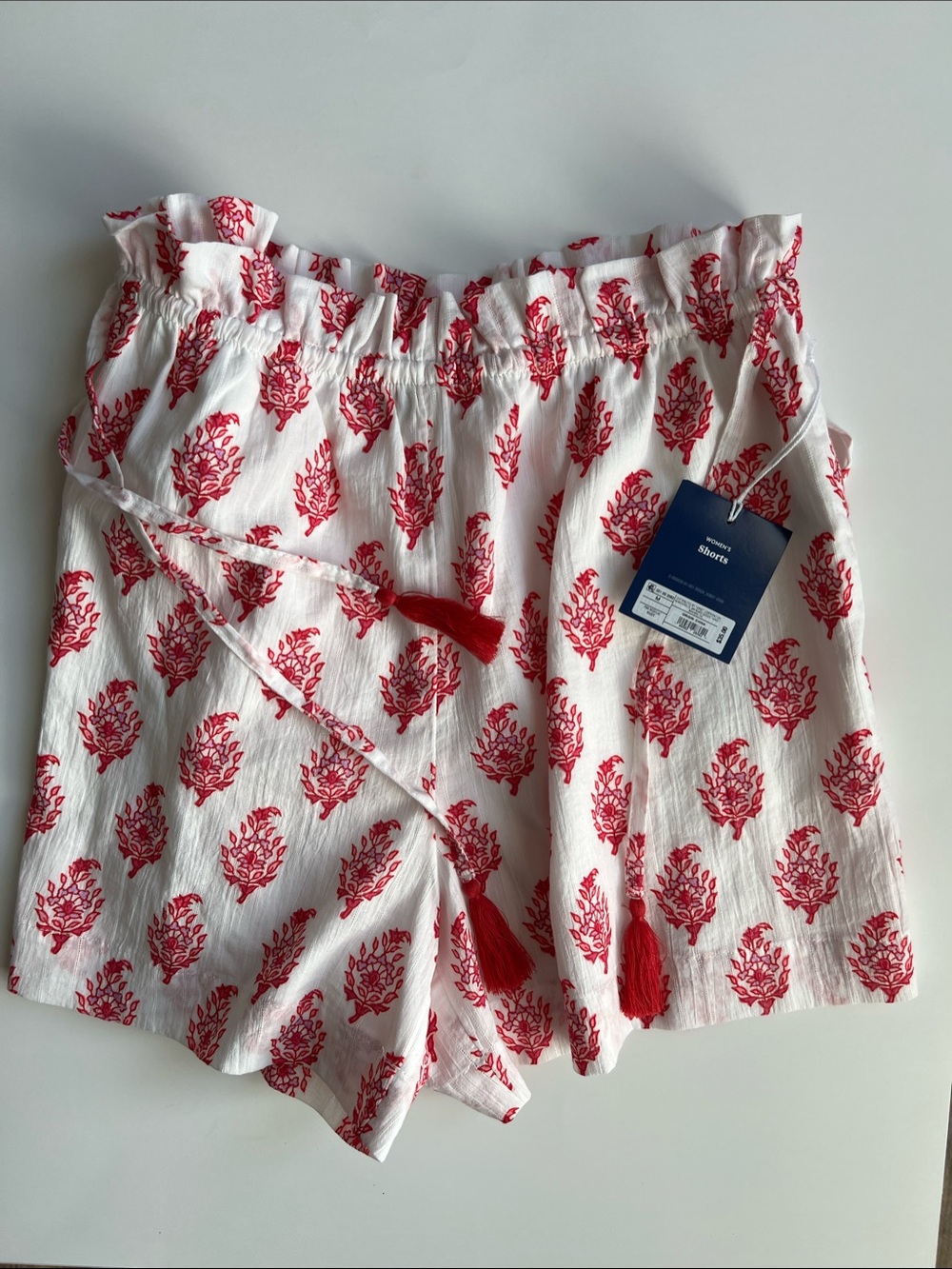 Roller Rabbit X Target Bouquet Side Tie Beach Pull On Shorts NWT